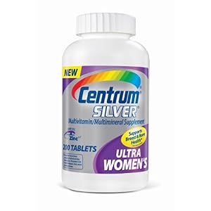 Centrum Ultra Women's Silver Multivitamin/Multimineral Supplement, Tablets
