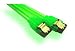 18" Serial ATA UV Cable (green).