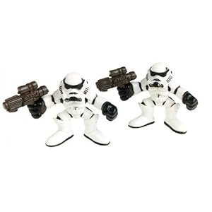 Star Wars Episode 2 Galactic Heroes 2 Pack Stormtrooper