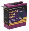 Carpet Blades - Round End (100 blades/dispenser)