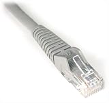 Tripp Lite N201-003-GY Cat6 Gigabit Gray Snagless Patch Cable RJ45M/M - 3ft