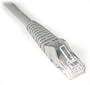 Tripp Lite N201-003-GY Snagless Cat-6 Gigabit Patch Cable (Gray, 3 Feet)