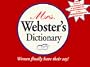 Mrs. Webster's Dictionary
