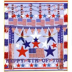 Patriotic Decorating Kit by Arkansas Flag and Banner
