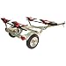 Malone MicroSport Trailer Two Kayak Transport Package with 2 Malone SeaWing Kayak Carriers