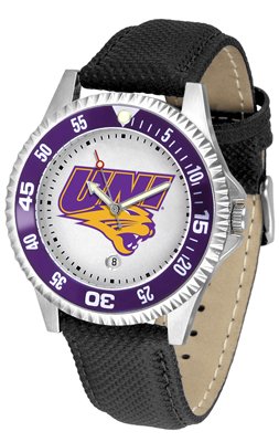 Northern Iowa Panthers UNI NCAA Mens Leather Wrist Watch