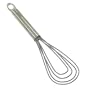Cuisipro Silicone Flat Whisk 8" Gray