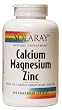 Calcium Magnesium Zinc By Solaray - 250 Vegetable Caps