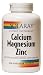 Calcium Magnesium Zinc By Solaray - 250 Vegetable Caps