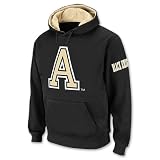 COLOSSEUM Army Black Knights Icon Fleece NCAA Men's Hooded Sweatshirt, Black
