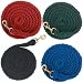 Hamilton 10' Cotton Rope Lead with Bolt Snap, Dark Green
