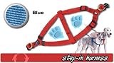 Blue 3/8 Extra Small Deluxe Dog Harness