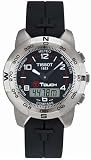 Tissot Men's T-Touch Titanium Black Rubber Watch #T33.7.798.51