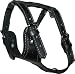 1 1/4 Black Leather Harness - Medium (Fits neck size 16-22) (Body size 24-31)