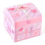 Image of Musical Ballerina Small Square Jewellery Box