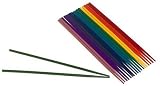 Typhoon Pack of Rainbow Lacquer Chopsticks, 10 Pairs