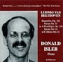 DONALD ISLER Plays Late BEETHOVEN Piano Works