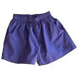 Womens Wilson Microfiber Shorts-Navy