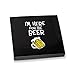 Epic Products I'm Here for the Beer Beverage Napkins (Set of 20), Multicolor