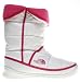 The North Face Amore Boots Shiny Moonlight Ivory/Pop Pink Womens