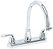 Premier 126965 Waterfront Kitchen Faucet With Two Handles, Chrome, Lead Free
