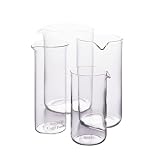 BonJour 8 Cup French Press Replacement Glass Carafe, Universal Design