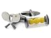 Tennis Racquet and Balls Cufflinks