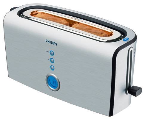 Philips HD2618 Aluminium 2 slice Toaster