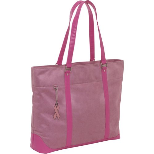 Mobile Edge Komen Faux-Suede Tote - 17"