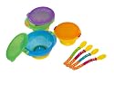 Sassy Seven Piece Feeding Gift Set, Colors May Vary