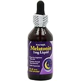 Natrol Melatonin 1mg Liquid, 2 Fluid Ounce (Pack of 4)