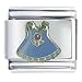 Jewelry : Blue Baby Dress Italian Charms Bracelet Link