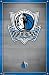 Dallas Mavericks (New Logo) White Wood-Mounted Sports Poster Print - 24