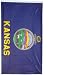 Large New 2x3 Kansas State Flag US USA American Flags