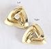 Jewelry : 14KY gold triangle earring jacket