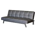 Simmons Milton Euro Convertible Sofa - Black