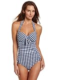 Seafolly Womens Halter Maillot One Piece Swimsuit