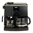 Big Save Krups XP1500 Coffee Maker and Espresso Machine Combination, Black