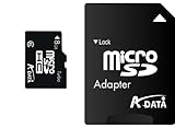 A-DATA Class 6 microSDHC Flash Memory Card with SD Adapter 8GB