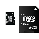 ADATA 8GB MicroSDHC Karte Class 6 with adaptervon "A-Data"