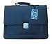 Black Leather Portfolio /  Briefcase by Berkeley Leather