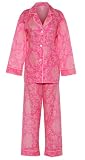 Ming Dynasty Hot Pink Cotton Voile Pajamas
