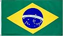 Brazil National Country Flag: 3x5ft poly