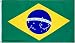 Brazil National Country Flag: 3x5ft poly