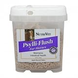 Equine Intestinal Health Supplement - Psylli-flush Supplies Natural Soluble Fiber to Increase Feed Ration Bulk As Well As Support and Maintain Healthy Intestinal Function in Horses - Three Pounds - Made in USA
