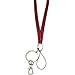 Red Rhinestone Lanyard / Keychain / Identification Holder
