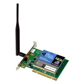Linksys Wireless-G PCI Card WMP54G - Network adapter - PCI - 802.11b, 802.11g by 