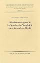 Urhebervertragsrecht in Spanien im Vergleich zum deutschen Recht