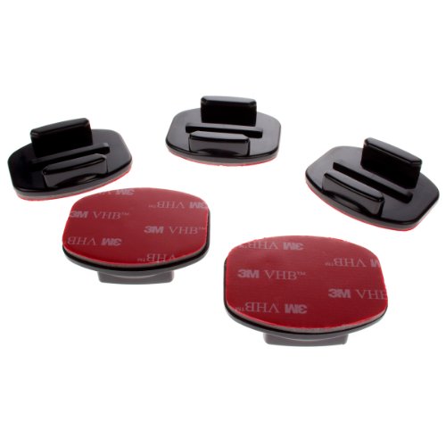 GoPro Camera AAFLT-001 Flat Adhesive Mounts for HD Hero Camera