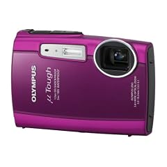 Olympus Mju-TOUGH-3000 Digitalkamera (12 Megapixel, 3,6-fach Zoom, 6,9 cm (2,7 Zoll) Display, 3m wasserdicht, 1GB intern Speicher) Hot Pink